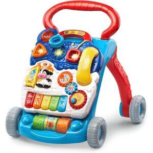 Sit-to-Stand Learning Walker (Frustration Free Packaging), Blue